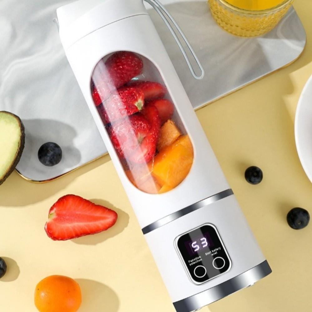 LCD Display Mini Juice Mixer 12 Blades Juice Maker Portable Juicer Blender  Travel