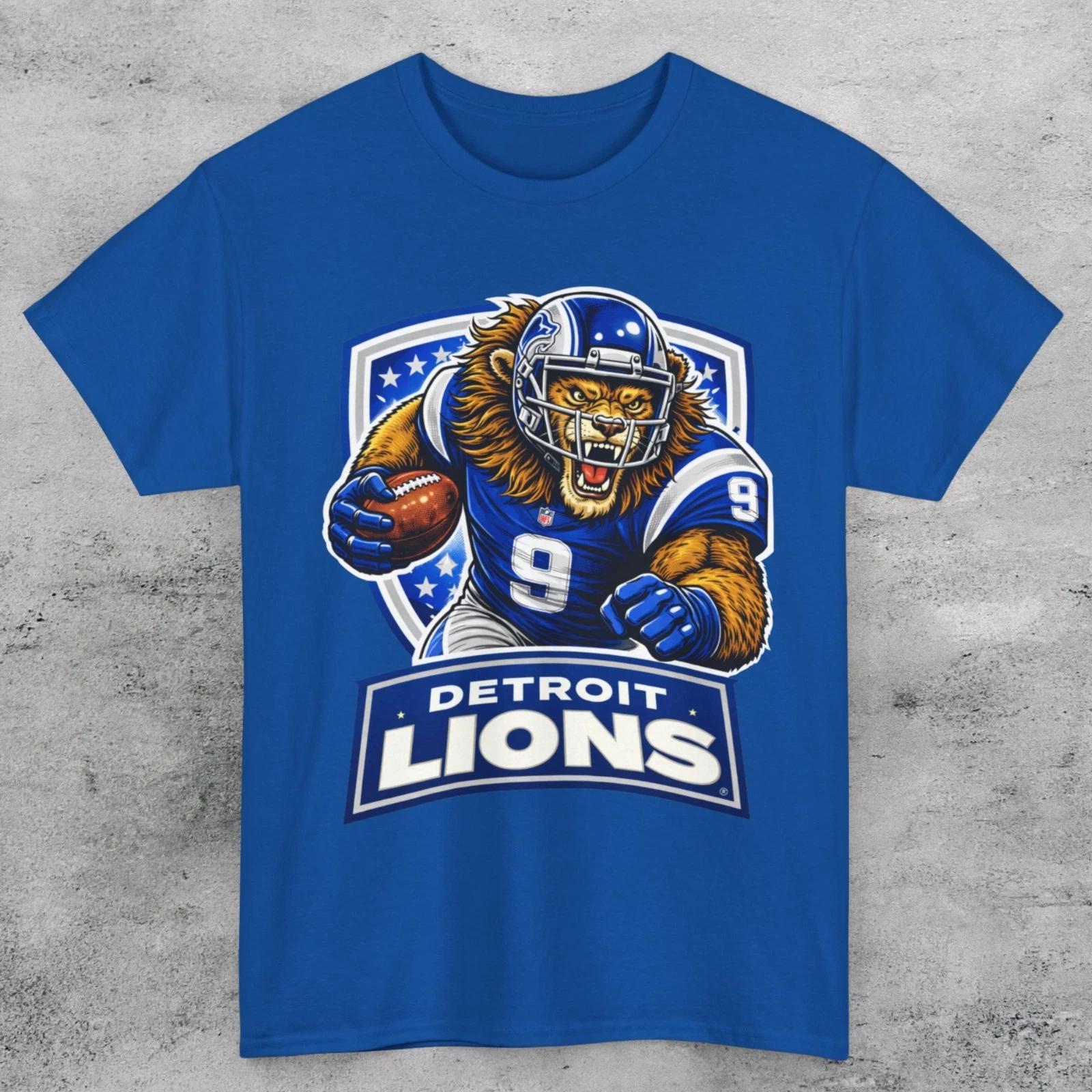 DETROIT LIONS Football Unisex T Shirt XXL