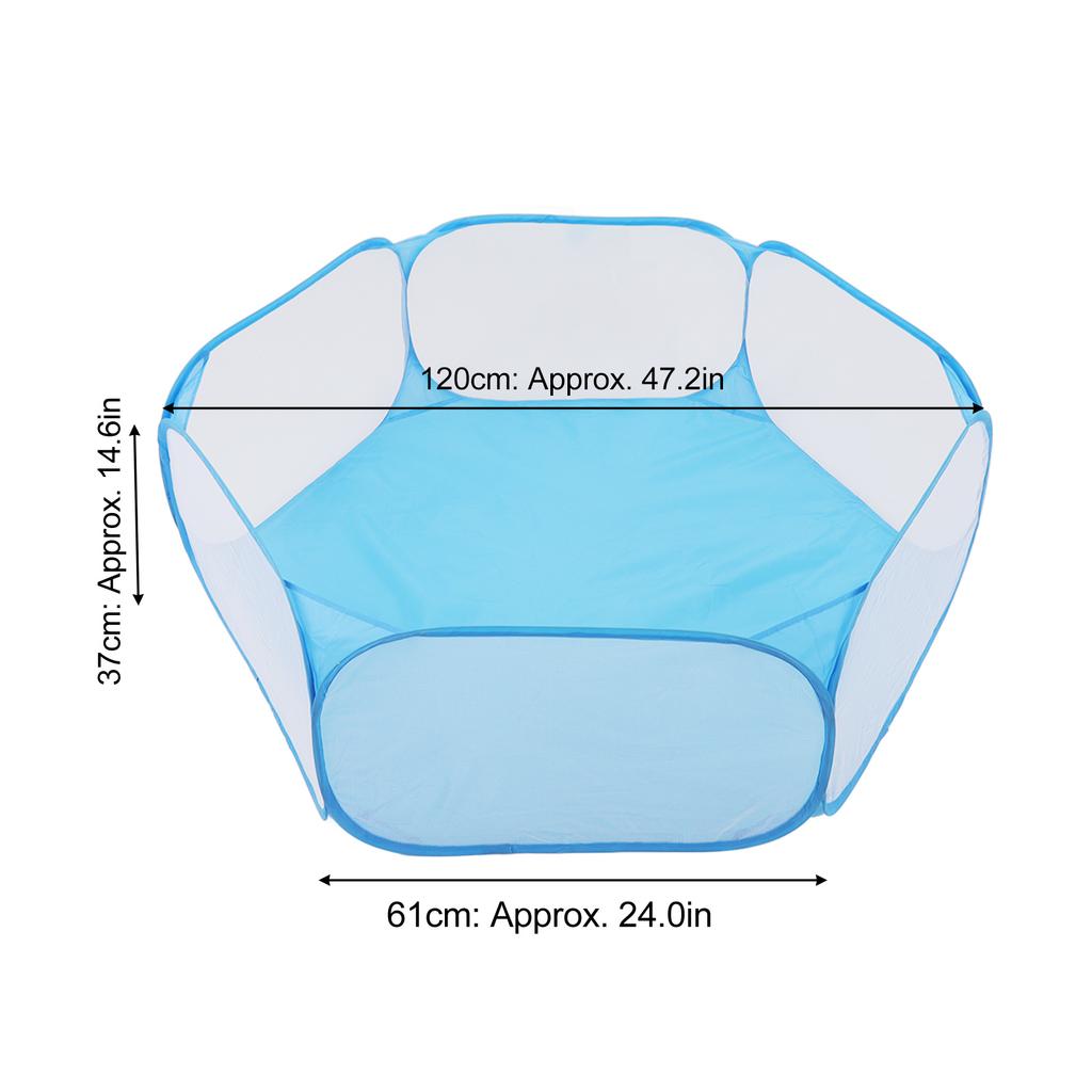 Small Animals Tent Foldable Breathable Interactive Easy Access Portable Small Pet Playpen for Pets