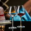 Luxury European Diamond Crystal Champagne Cup Set High Beauty Handmade High Foot Cup Bubble Mug Household Wine Set Couple Pair C