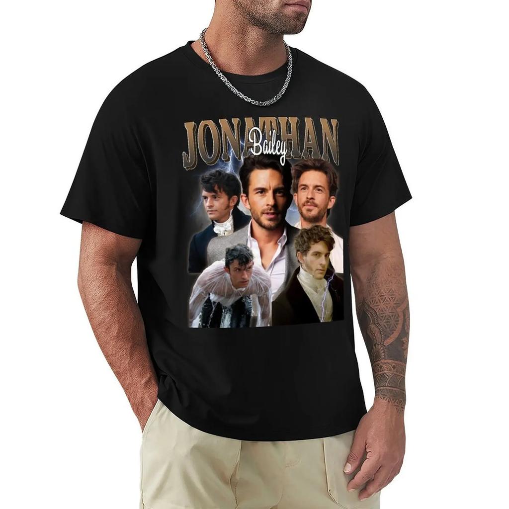 jonathan actor bailey T-Shirt shirts graphic tees anime clothes sweat shirts, men