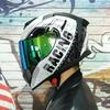 LVS Motorcycle Helmet Men's Women's Motocross Full Helmet Personality Cool Racing Helmet Casco Moto DOT Certification