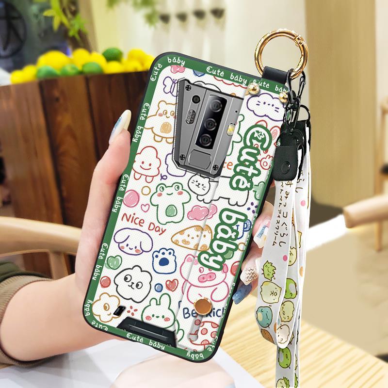 Fashion Design Durable Phone Case For Blackview BV6900 Shockproof Back Cover Cute Kickstand Phone Holder Soft case Ring