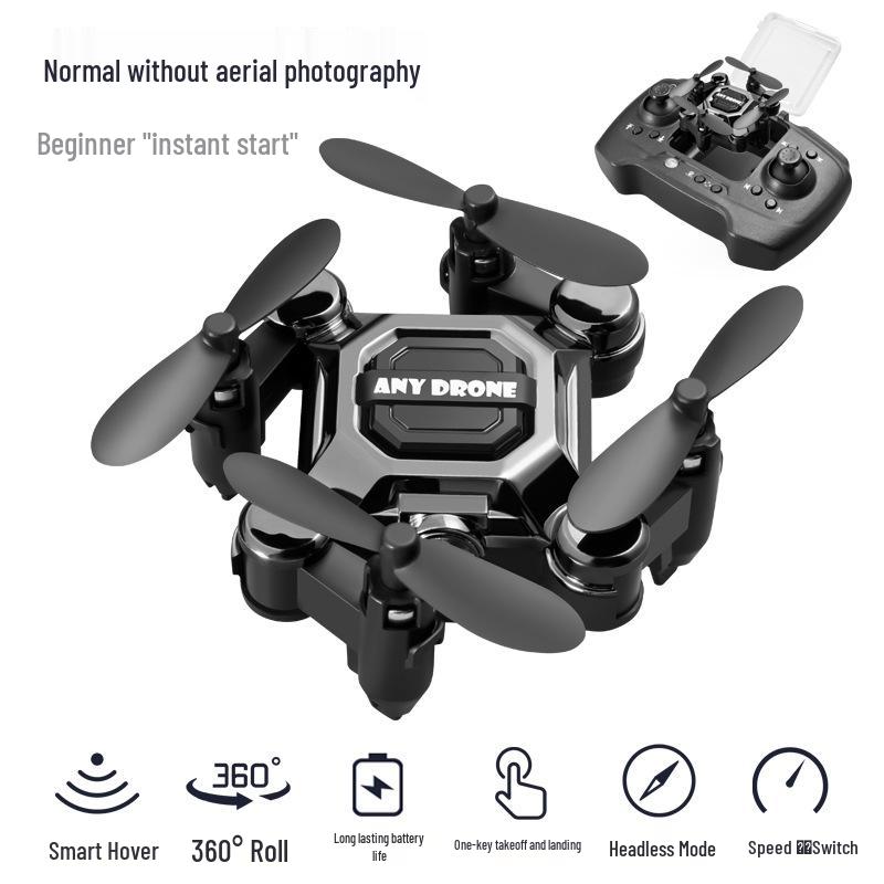 Foldable Mini Drone with Remote Control for Aerial Photography - Quadcopter Toy for Students and Kids