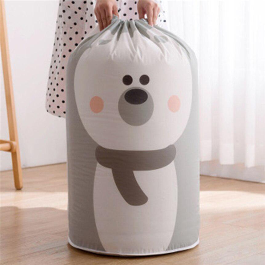 Fashion Household Large Capacity Storage Bag Clothes Toy Packaging Bag Quilt Clothing Pillow Bag