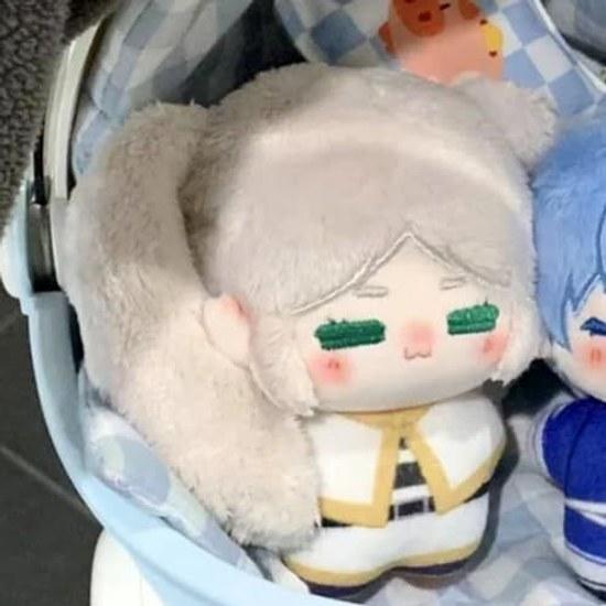 Soso no Furiren Artikel Himmel Plüschtier Puppe stilvoll süß weich flauschig Cosplay Requisite hohe Elastizität beliebte Figur Nickerchenraum Dekoration Unterstützung Geschenk