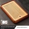 Household Bamboo Draining Tea Tray