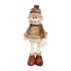 Telescopic Christmas Snowman Reindeer Doll Decoration for Hotel or Window Display