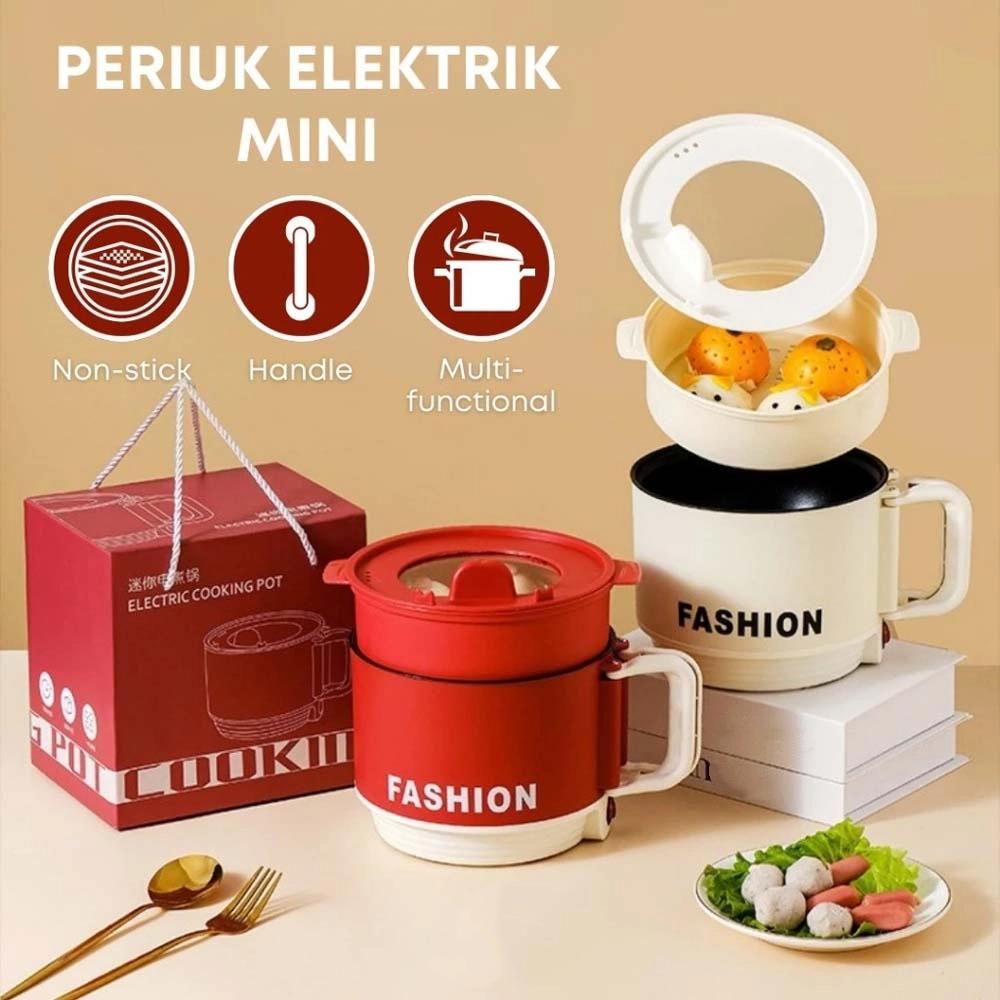 With Cable Mini Electric Cooker Rice Cooker Mini Hot Pot Steamer Mini Electric Cooking Pot Frying