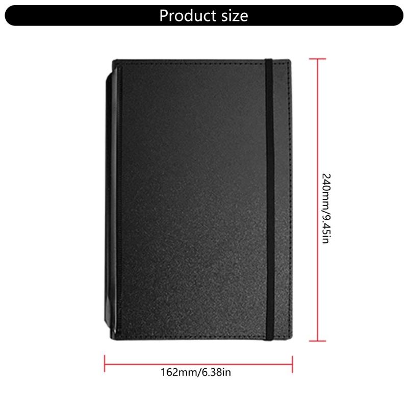Letter Size Foldable Nursing Clipboard with Elastic Band Pocket Writing Pad Notepads for Nurse