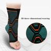 Professionelle Knöchelbandage Kompressionsstützmanschette Elastische Atmungsaktive Fußsportsocken