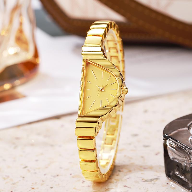 High-end Niche Woman Quartz Watch Vintage Luxury Women's Alloy Wristwatch Elegant Fashion Clock Ladies Watches Dropshipping Gift