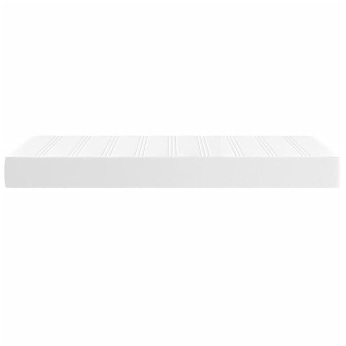 347743 vidaXL Matelas de lit à ressorts ensachés Blanc 100x200 cm epaisseur 20 cm