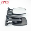 2PCS Universal Heavy Adjustable Big Size Trailer Towing Mirror Clip-on Trailer Wing Mirror Extension Towing Mirror Glass for Car Caravan Trailer