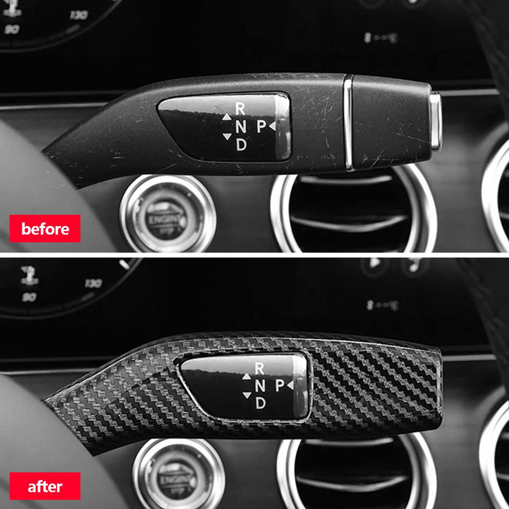 For Mercedes-Benz 14-23 E-Class 15-22 C-Class 16-22 GLC Older Vito V-Class G-Class Car Wiper Shift Lever Cruise Cover Trim Frame