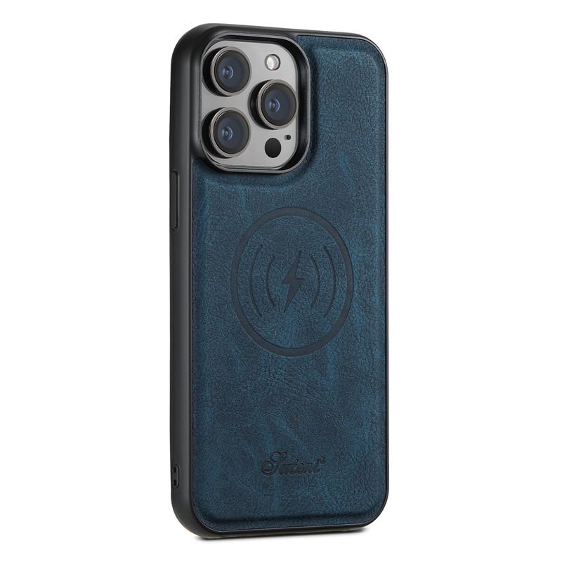 EUCAGR Fashion Wallet Phone Case Card Holder Leather Magsafe Magnetic Pocket Cover Case For iPhone 12 13 14 15 16 Pro Max Plus