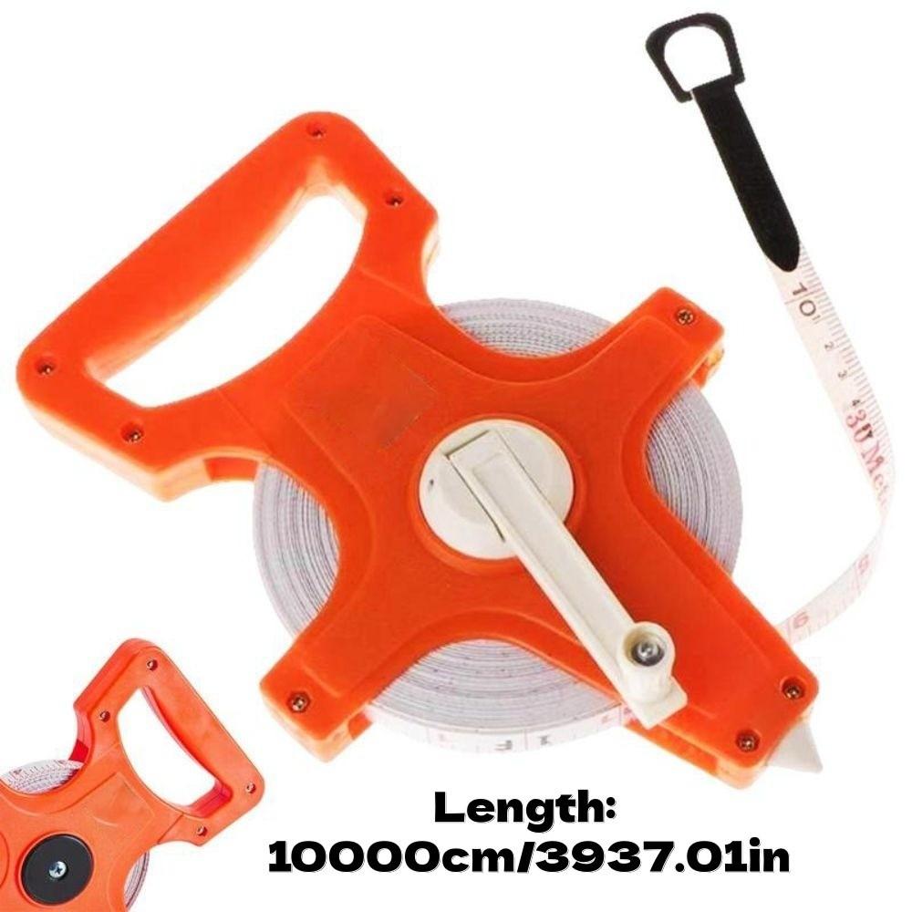 Metric Scale 100m Tape Measure Depth Measurement Measure Tool Portable Measuring Ruler  Carpentry