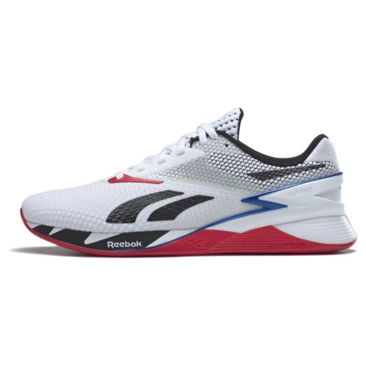 

Reebok Nano X3 Unisex White Blue Red HQ6687 EU 43
