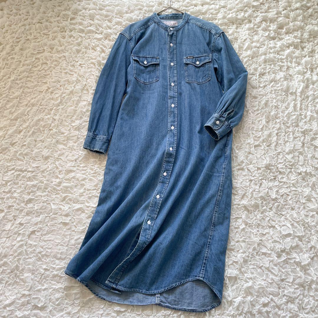 WRANGLERROPE  PICNIC [Wrangler x Rope Picnic] Denim shirt dress cover-up