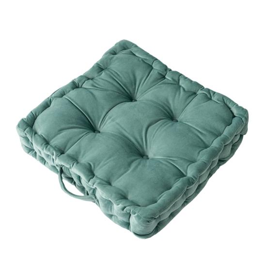 

Подушка для сиденья стула Yousheng, толстая бархатная подушка для сиденья 38x38 см, однотонная подушка для матраса, напольная подушка для дома с ручкой для переноски для домашнего офиса