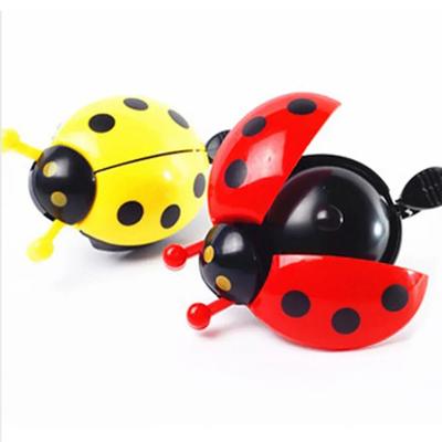 1PC Cartoon Beetle Ladybug Mini Bicycle Bell for Kids Lovely Girls Cycling Alarm Bike Accessories Small Bell