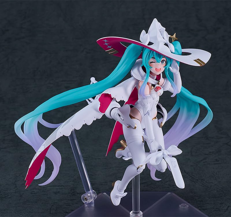 Figma Hatsune Miku GT Project Racing Miku 2024 Plastic Painted Movable Figure Ver. Non-scale
