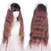 Perruque noire longue femme avec Liu Haibo perruque synthétique résistante à la chaleur femmes noires cheveux afro-américains