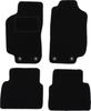 Black Velour Floor Mats For: Saab 9-5 I Y3SE Sedan, Station Wagon (1997-2005)