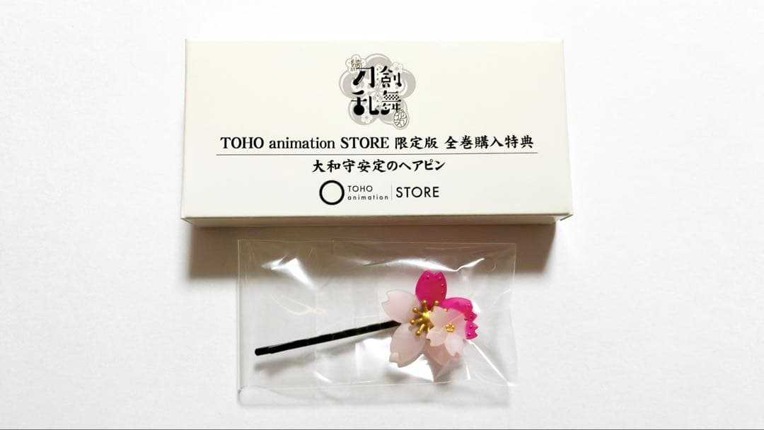 

[Б/У] Touken Ranbu Hanamaru Ограниченное издание TOHO STORE Бонус за покупку полного комплекта Яматоноками Ясусада Заколка для волос