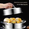 Beilunsi 28cm 3-Layer Stainless Steel Steamer Pot