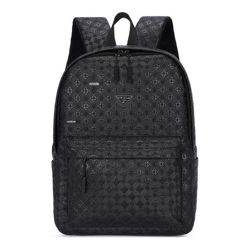 

Американський картатий мінімалістичний рюкзак для студентів і професіоналів - Ідеальний для школи, роботи та щоденних поїздок чорний