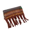 Mohair contrasting colors striped thick braids pulled hair imitation cashmere scarf men's and women's shawls thickened oversized warm scarf winter