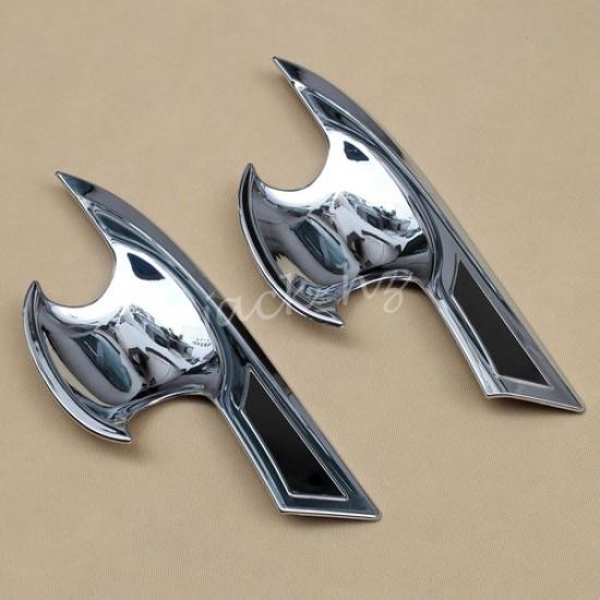 Chrome Car Exterior Door Handle Surrounds Trims For Honda Civic Sedan 2016-