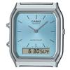Casio Vintage analog digital turkis blå skive kvarts AQ-230A-2A1 dameklokke