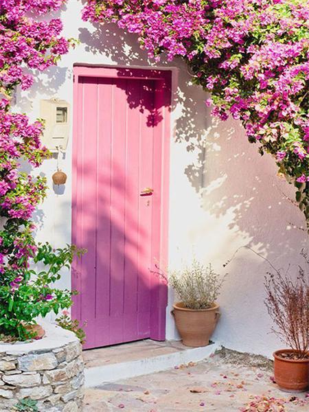 Full Square Round Diamond Painting Kit Cherry Blossoms Tree Diy Embroidery Mosaic Building Landscape Home Decor