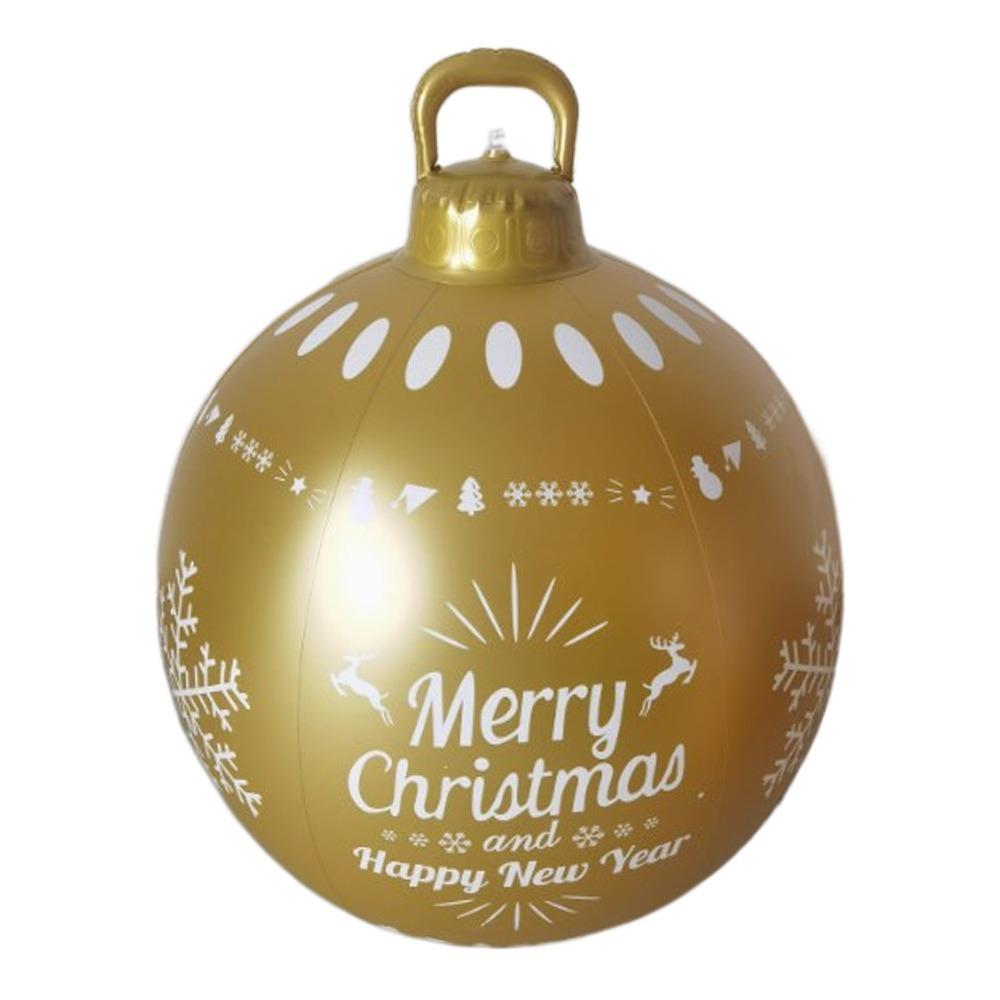 Большой 60 см Надувной Шар Украшение Сделай Сам Рождественский Шар Гигантская Игрушка Надувной Декорированный Шар Фестиваль