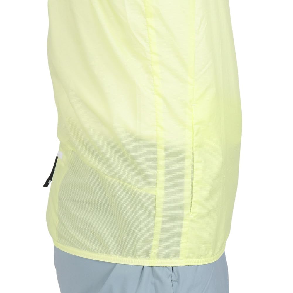 Wacoal Hooded Long DWR319 YE XS CW-X Jacket, Water-Repellent, Pocketable, Sleeves,