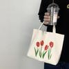 Damen Canvas Tasche Handtasche Bento Tasche Literarisch Niedlich Mommy Bag Für Unterwegs Handtasche