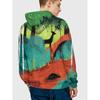 Herbst Winter North Eisbär Pullover Langärmel 3D-Druck Herren Hoodie Schwarzes Katzenmuster Trendige Sportbekleidung Sweatshirt