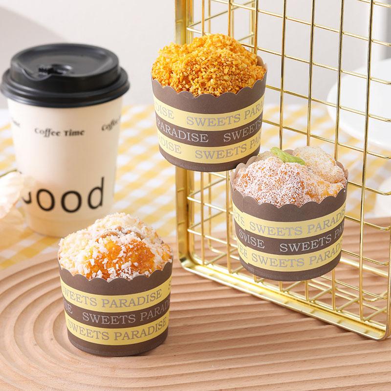 6pcs Fake Cake Simulated Bread Artificial Dessert Ornament Photography Props Home Christmas Decoration Window Display