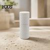 Office Storage Solution 3D Printed Cotton Swab Organizer Box, Sealed with Dustproof & Moisture-Proof Lid, Plastic Bin Lid Honeycomb Texture
