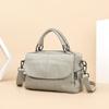 Women's Bag Large Capacity Premium Feeling First Layer Cowhide Women's Shoulder Messenger Bag Casual Handbag Women