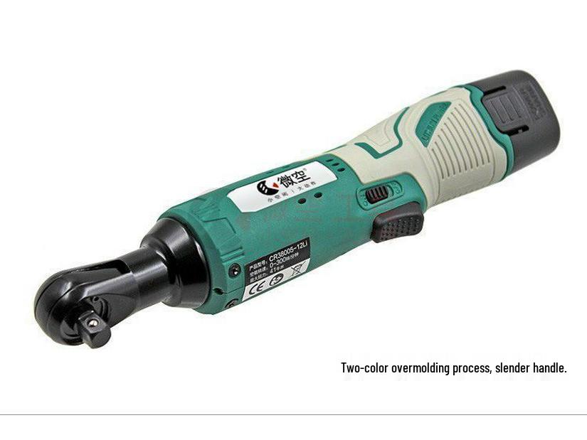 High-Power 90° Electric Ratchet Wrench with Lithium Battery