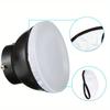 1PC 18 Cm Standard Diffuser Light Sock Cloth White Lampshade Reflector Lamp Sock Photo Studio Reflector