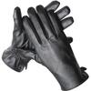 Winter Leather Gloves for Men,Warm Gloves with Cotton Lining, Driving Gloves for Outdoor 8011Y