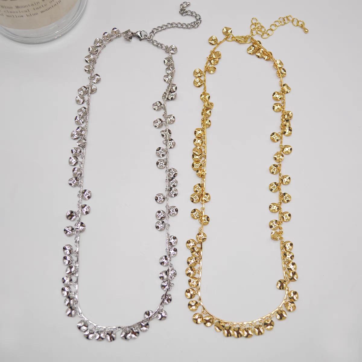 Luxury 2024 Sequined Tassel Choker Necklace for Women