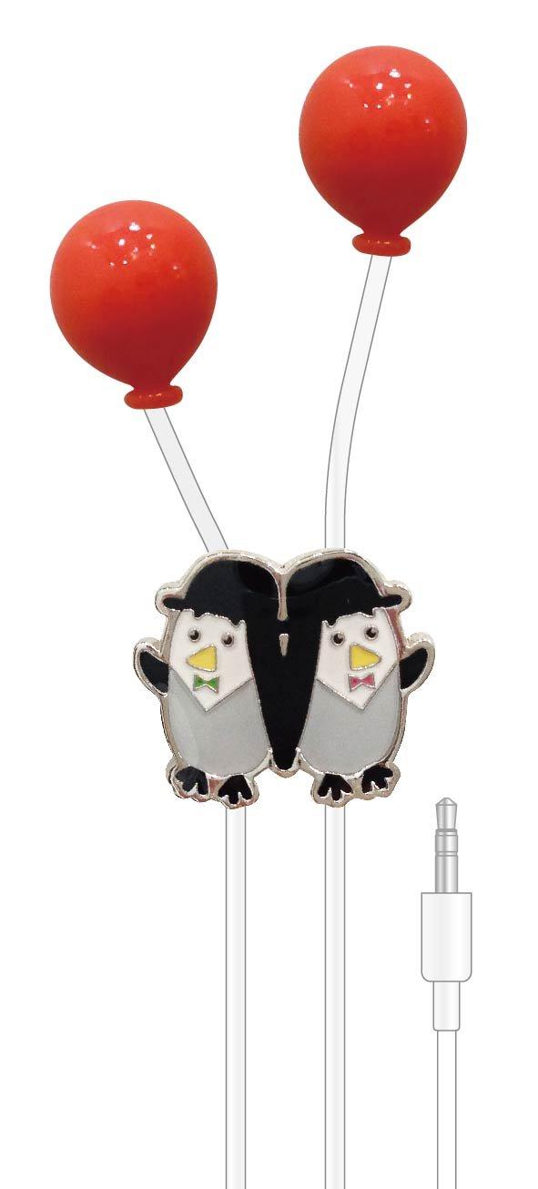 

Gourmandies Balloon Миниатюрные стереонаушники Pen and Gin TN-04B красный