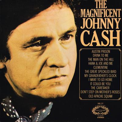 LP Record JOHNNY CASH - The Magnificent Johnny Cash SHM777 Hallmark Record 1958 UK Country Used