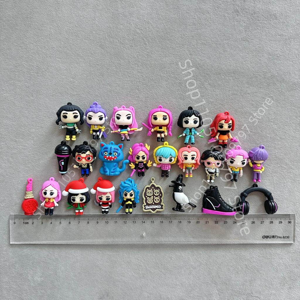 Kpop Dämonenjäger Adventskalender Huntrix Rumi Mira Zoey SAJA Boys Derpy Tiger Neujahrsdeko Weihnachts-Countdown Spielzeug Geschenke