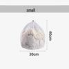 Extra Large Anti-Deformation Mesh Laundry Bag - Thick Protective Drawstring Wash Bag for Washing Machines